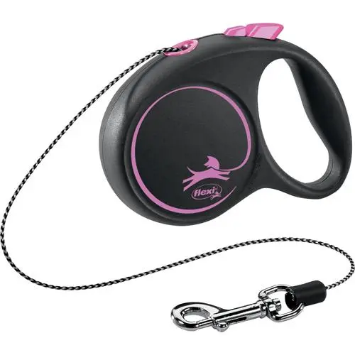 Flexi Black Design bånd XS 3 meter 8 kg pink